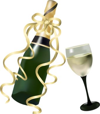 Detail Free Champagne Clipart Nomer 16
