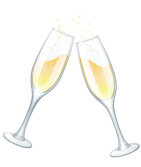 Detail Free Champagne Clipart Nomer 40