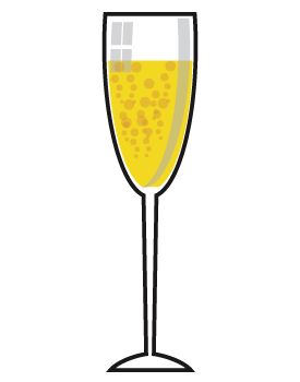 Detail Free Champagne Clipart Nomer 51