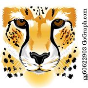 Detail Free Cheetah Clip Art Nomer 34