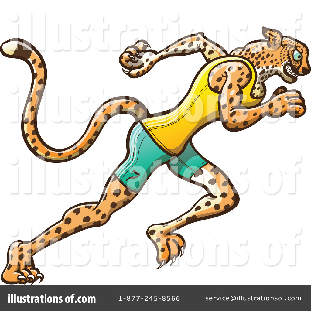 Detail Free Cheetah Clip Art Nomer 38