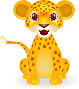 Detail Free Cheetah Clip Art Nomer 43