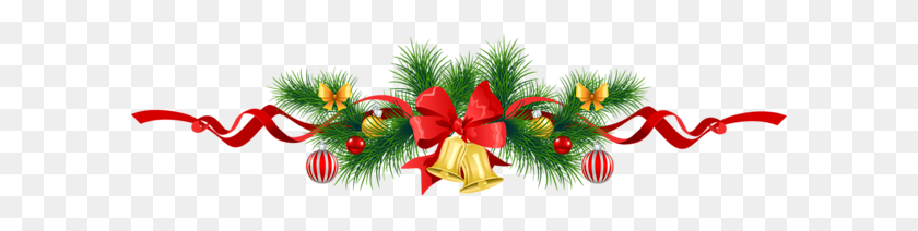 Detail Free Christmas Garland Clip Art Nomer 16