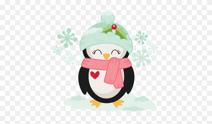 Detail Free Christmas Penguin Clipart Nomer 17