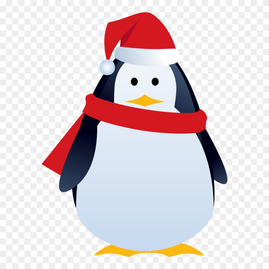 Detail Free Christmas Penguin Clipart Nomer 28