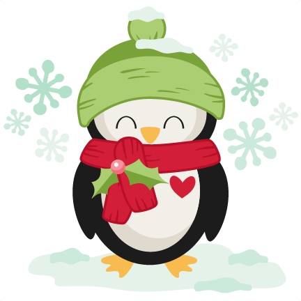 Detail Free Christmas Penguin Clipart Nomer 35