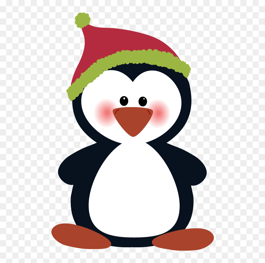 Detail Free Christmas Penguin Clipart Nomer 4