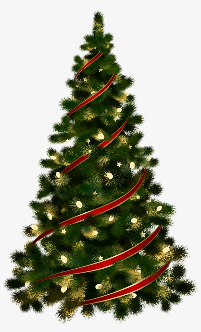 Detail Free Christmas Tree Png Nomer 40