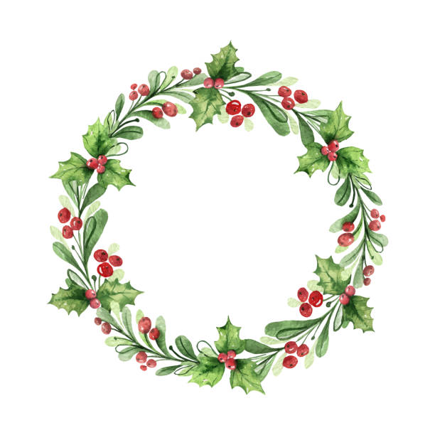 Free Christmas Wreath Clip Art - KibrisPDR