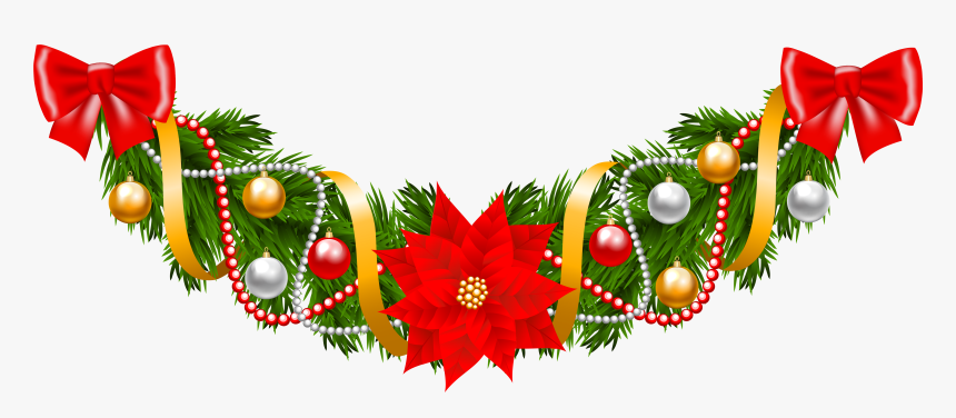 Detail Free Christmas Wreath Clip Art Nomer 36