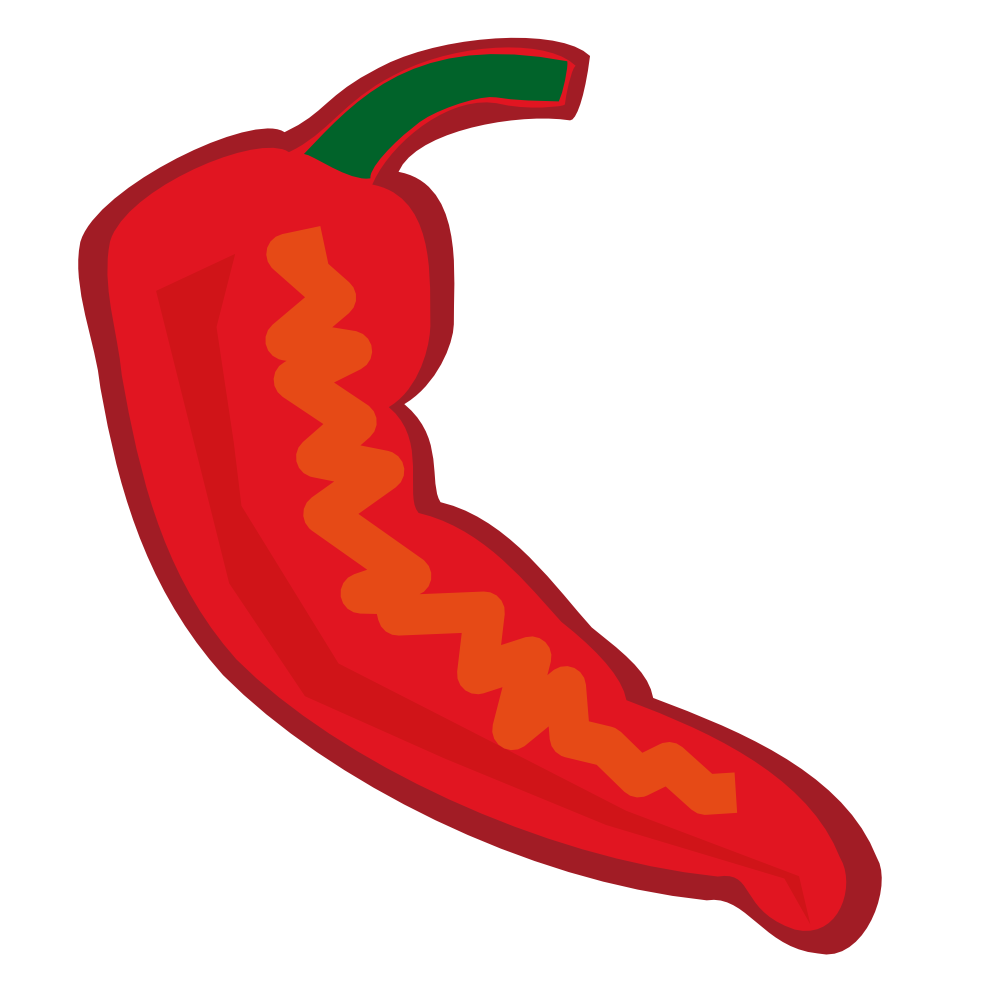 Detail Free Clip Art Chili Pepper Nomer 18