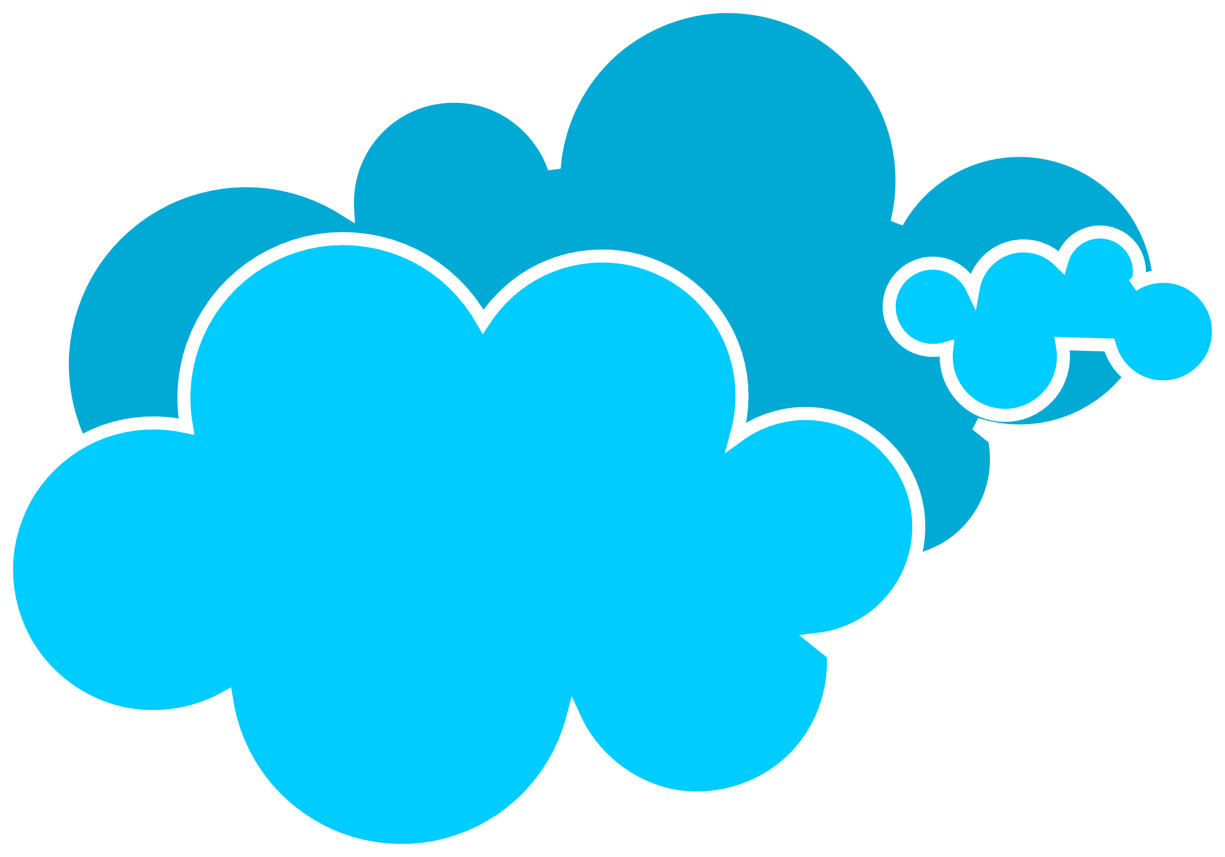 Detail Free Clip Art Clouds Nomer 13