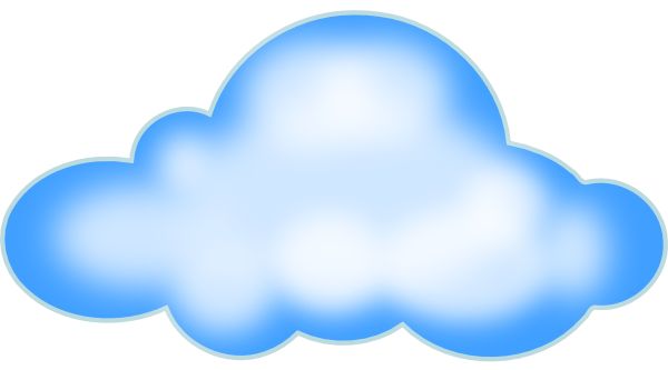 Detail Free Clip Art Clouds Nomer 21