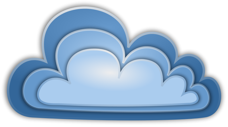 Detail Free Clip Art Clouds Nomer 37