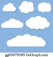 Detail Free Clip Art Clouds Nomer 43