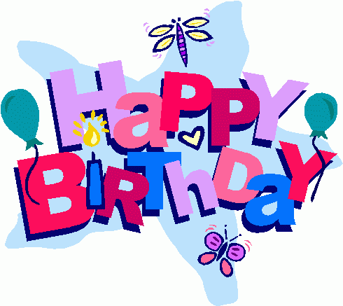 Detail Free Clip Art Happy Birthday Nomer 19