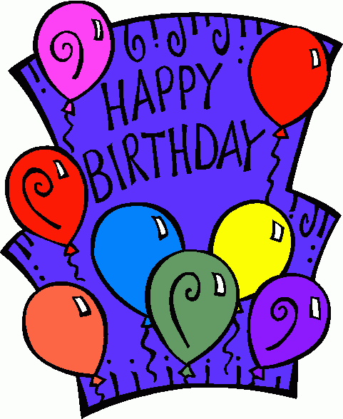 Detail Free Clip Art Happy Birthday Nomer 31