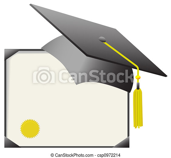 Detail Free Clip Art Mortar Board Nomer 21