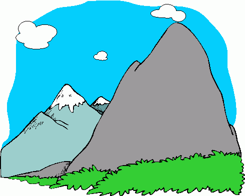 Detail Free Clip Art Mountains Nomer 11