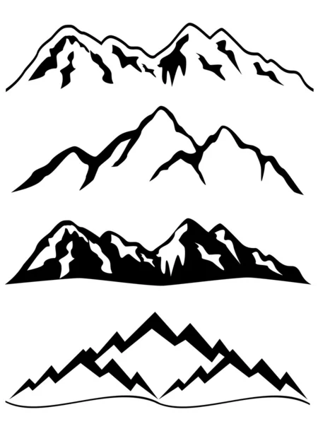 Detail Free Clip Art Mountains Nomer 25