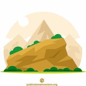 Download Free Clip Art Mountains Nomer 29