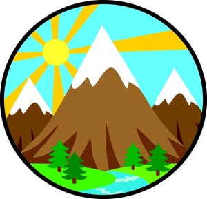 Detail Free Clip Art Mountains Nomer 5