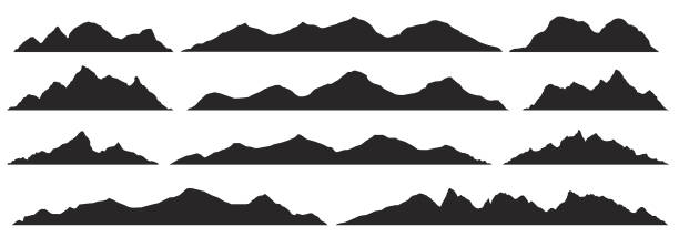 Detail Free Clip Art Mountains Nomer 40