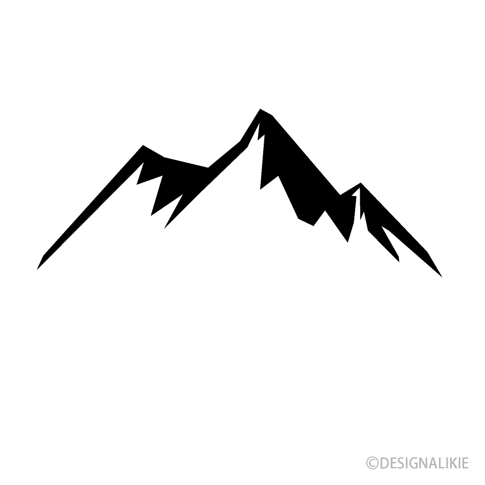 Detail Free Clip Art Mountains Nomer 9