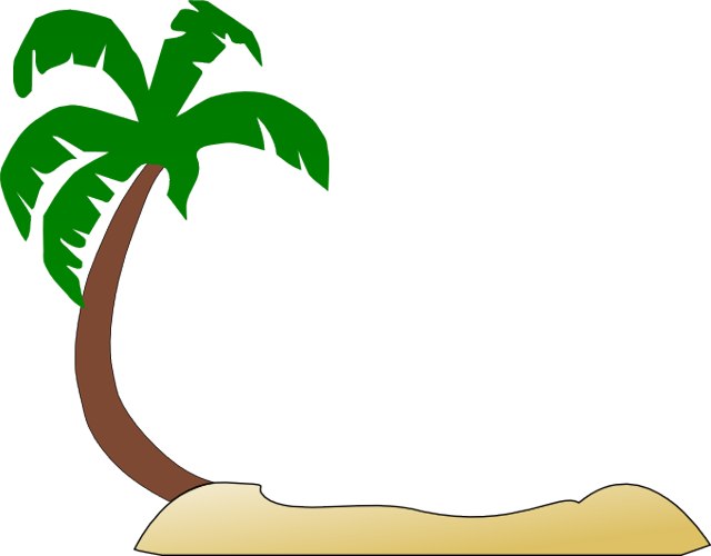 Detail Free Clip Art Palm Tree Nomer 16