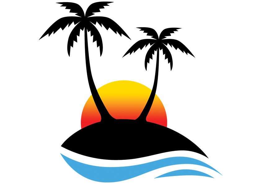 Detail Free Clip Art Palm Tree Nomer 3