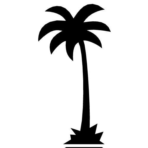 Detail Free Clip Art Palm Tree Nomer 31