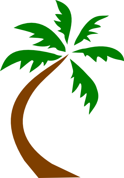 Detail Free Clip Art Palm Tree Nomer 33