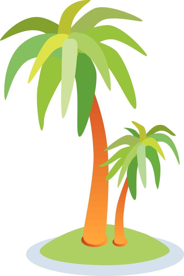 Detail Free Clip Art Palm Tree Nomer 5