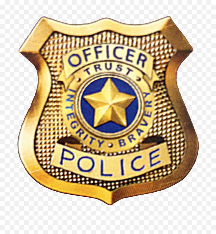 Detail Free Clip Art Police Badge Nomer 18