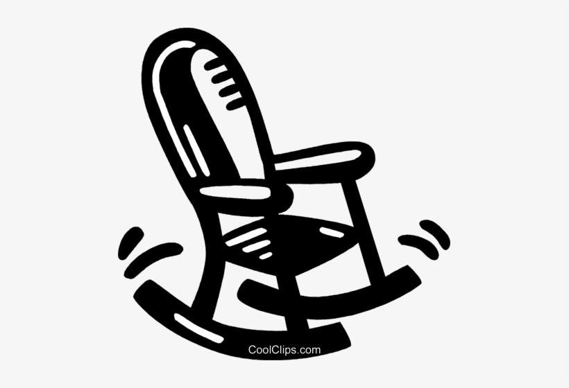 Detail Free Clip Art Rocking Chair Nomer 16