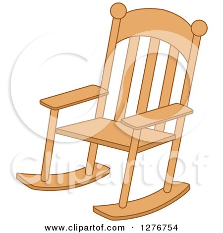 Detail Free Clip Art Rocking Chair Nomer 26