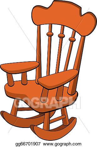 Detail Free Clip Art Rocking Chair Nomer 37