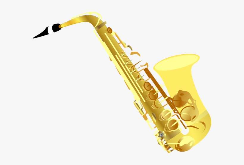 Detail Free Clip Art Saxophone Nomer 11