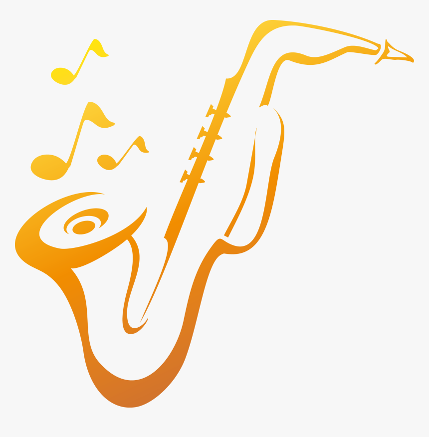 Detail Free Clip Art Saxophone Nomer 24