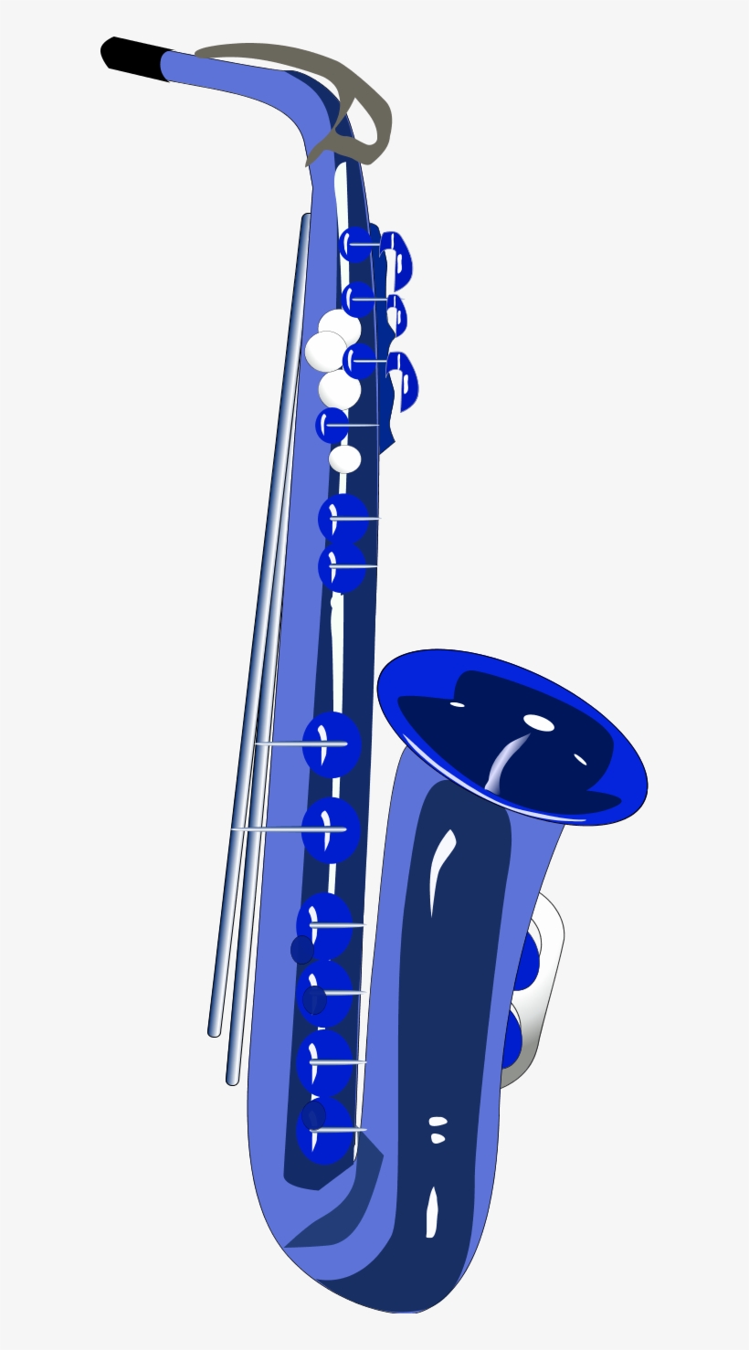 Detail Free Clip Art Saxophone Nomer 30