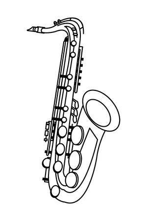 Detail Free Clip Art Saxophone Nomer 36