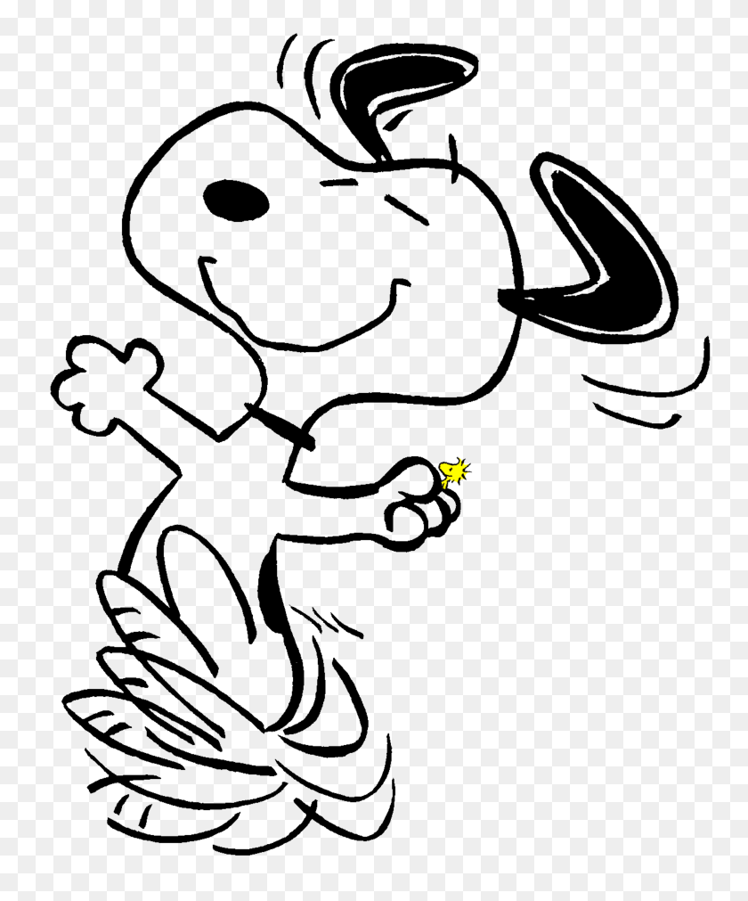 Detail Free Clip Art Snoopy Happy Dance Nomer 4