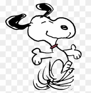 Detail Free Clip Art Snoopy Happy Dance Nomer 7