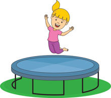 Detail Free Clip Art Trampoline Nomer 14