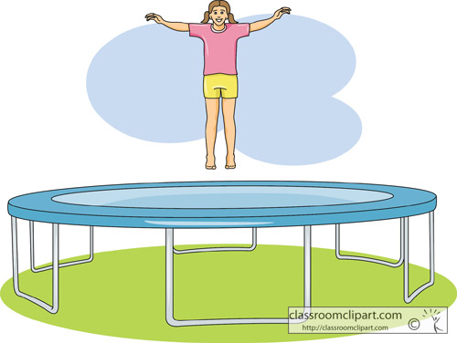 Detail Free Clip Art Trampoline Nomer 35