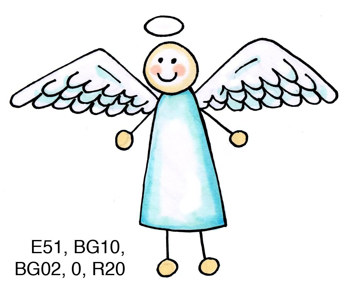 Detail Free Clipart Angel Nomer 19