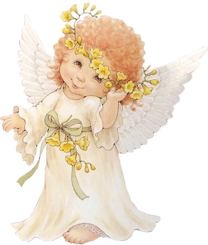 Detail Free Clipart Angel Nomer 21