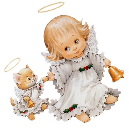 Detail Free Clipart Angel Nomer 25