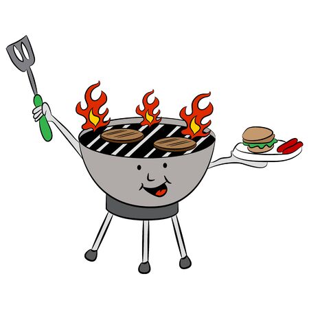 Detail Free Clipart Barbecue Grill Nomer 26
