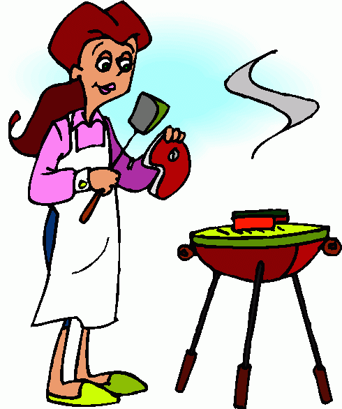 Detail Free Clipart Barbecue Grill Nomer 32
